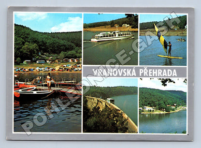 Pohlednice Vranovská přehrada rekreace 1999 (M36835)