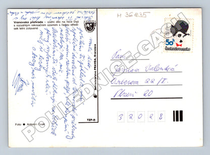 Pohlednice Vranovská přehrada rekreace 1999 (M36835)