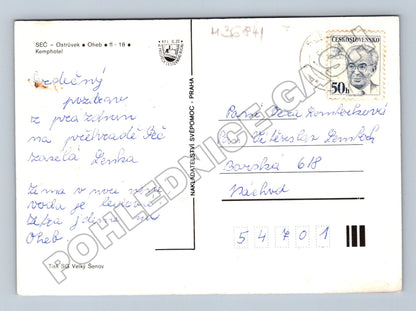Pohlednice Seč Přehrada více motivů c. 1968 (M36841)