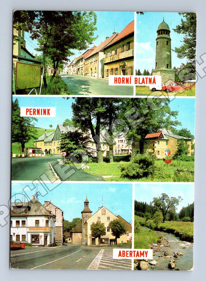 Pohlednice Pernink, Horní Blatná, Abertamy 1969 (M36842)