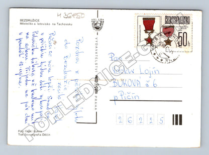 Pohlednice Bezdružice různé pohledy 1971 (M36850)