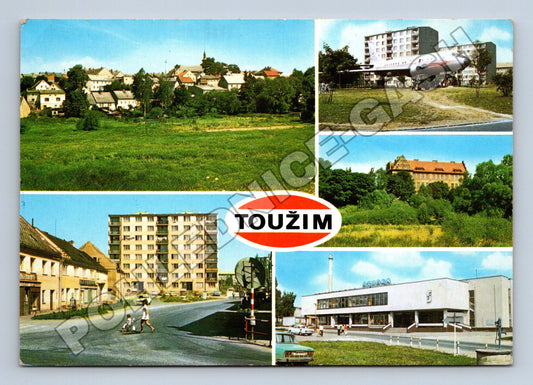 Pohlednice Toužim více motivů 1981 (M36852)