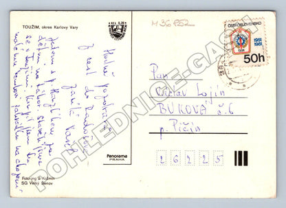 Pohlednice Toužim více motivů 1981 (M36852)