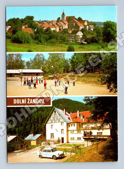 Pohlednice Dolní Žandov Pionýrský tábor 1968 (M36853)