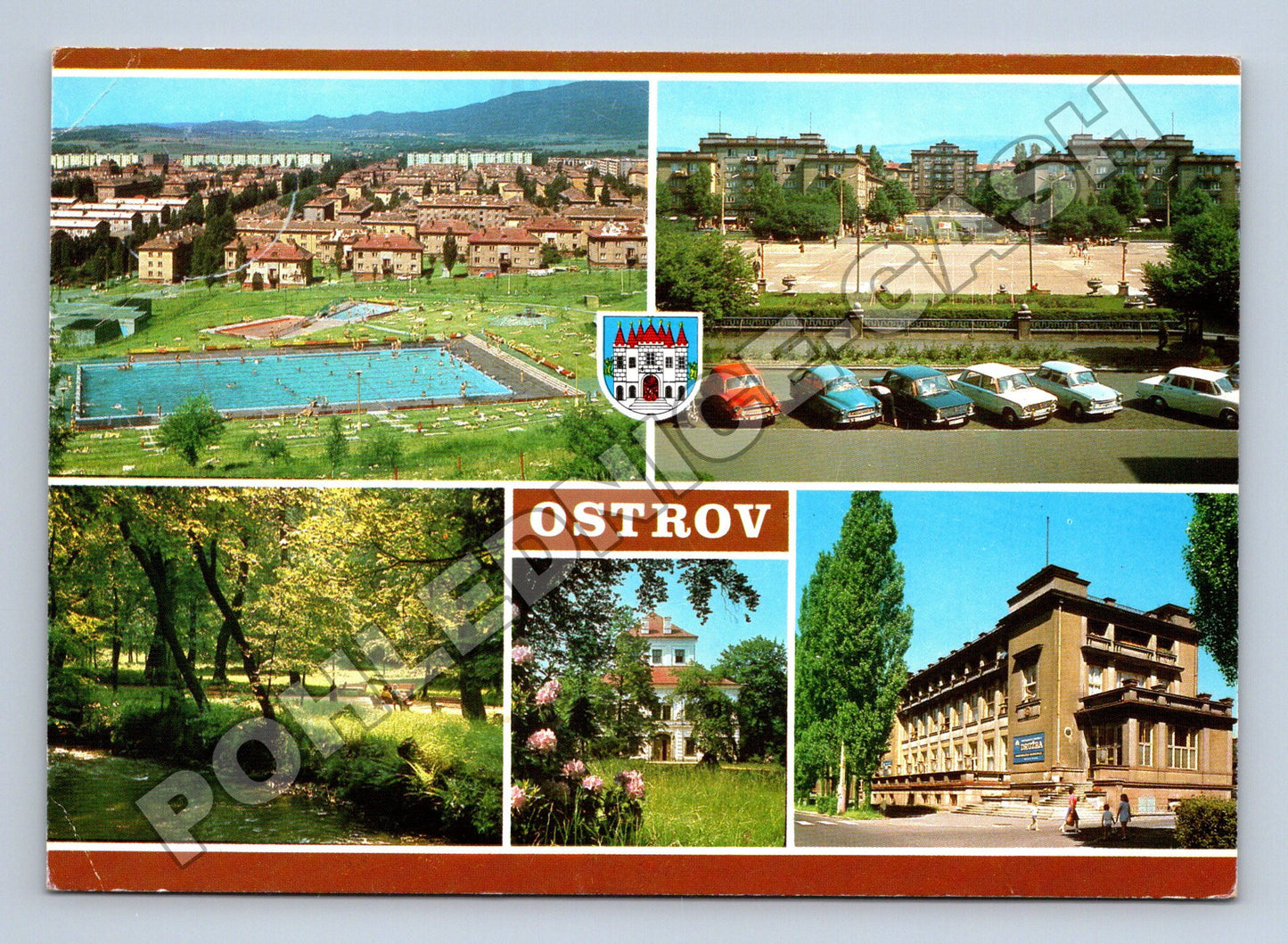 Pohlednice Ostrov různé pohledy (M36854)