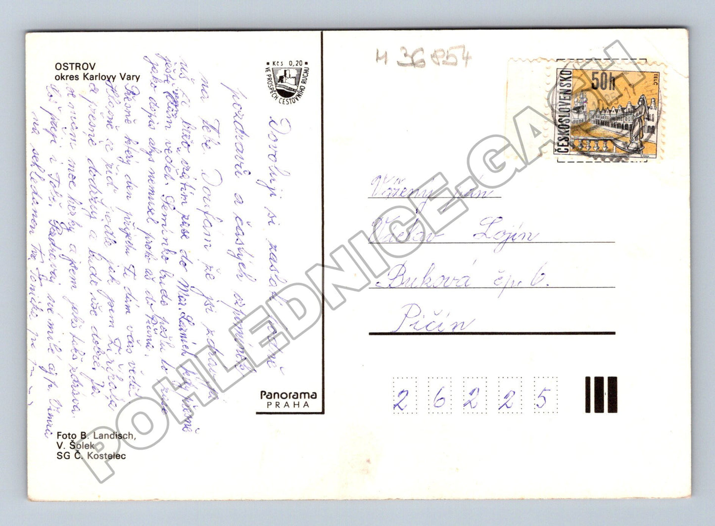 Pohlednice Ostrov různé pohledy (M36854)
