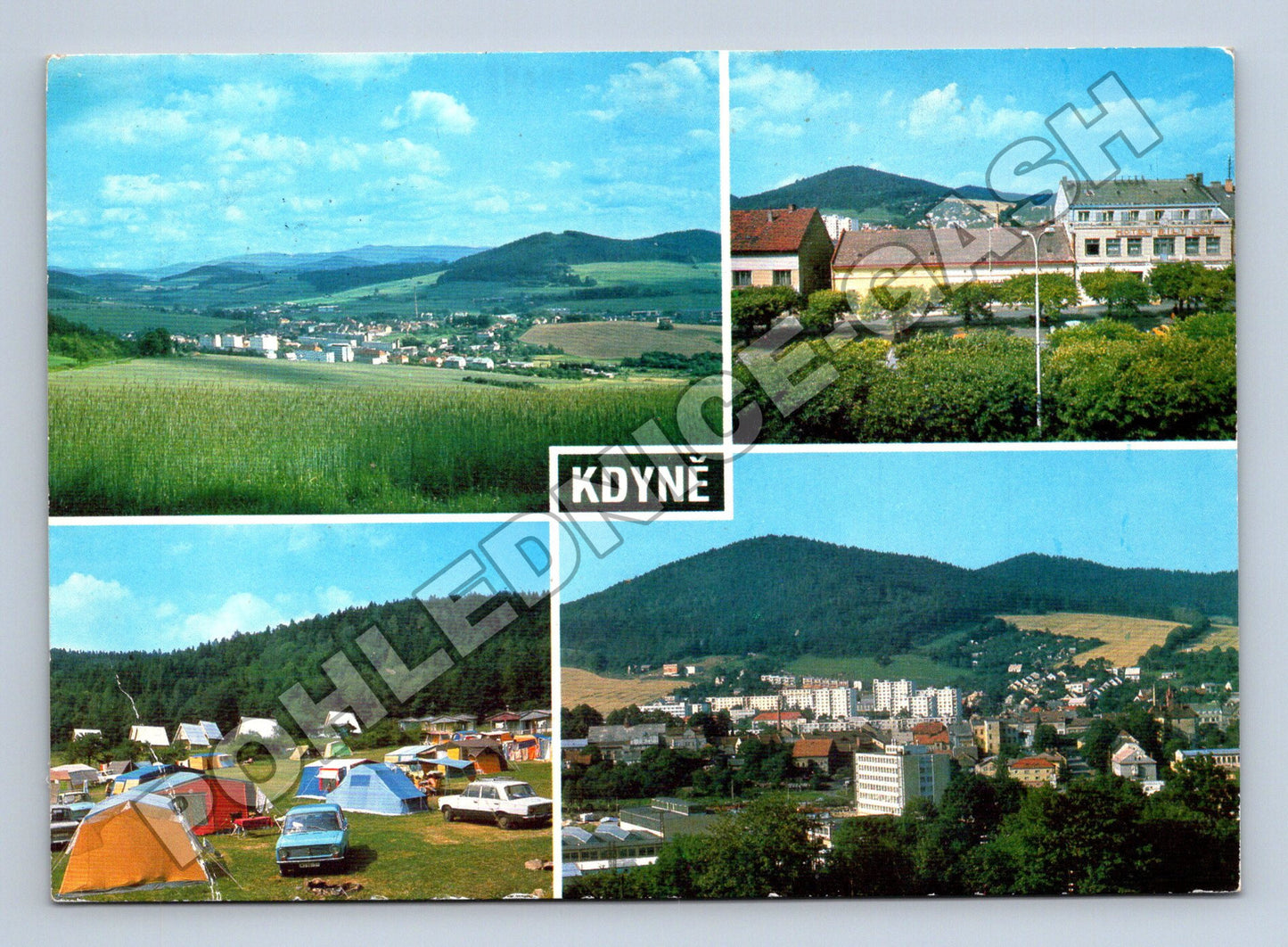 Pohlednice Kdyně různé pohledy 1969 (M36855)