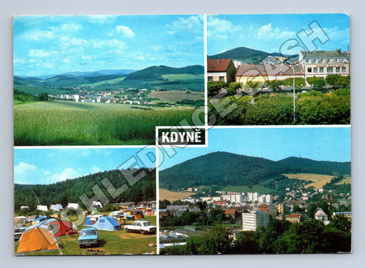 Pohlednice Kdyně různé pohledy 1969 (M36855)