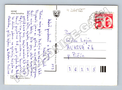 Pohlednice Kdyně různé pohledy 1969 (M36855)