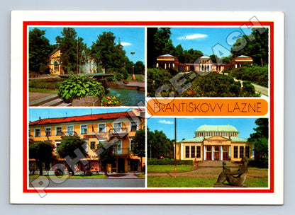 Pohlednice Františkovy Lázně různé motivy (M36857)