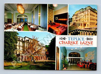 Pohlednice Teplice Císařské Lázně multiview (M36860)