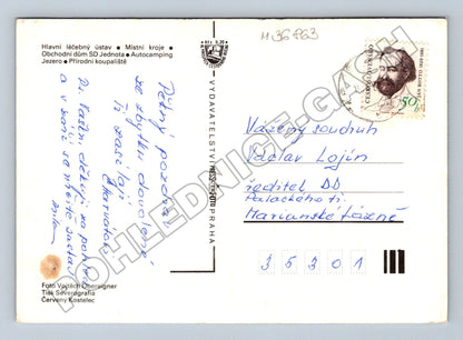 Pohlednice Ostrožská Nová Ves multizáběr kroje (M36863)