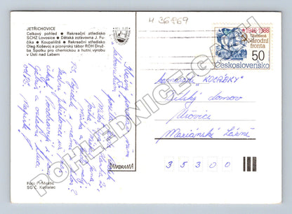Pohlednice Jetřichovice různé motivy 1988 (M36869)