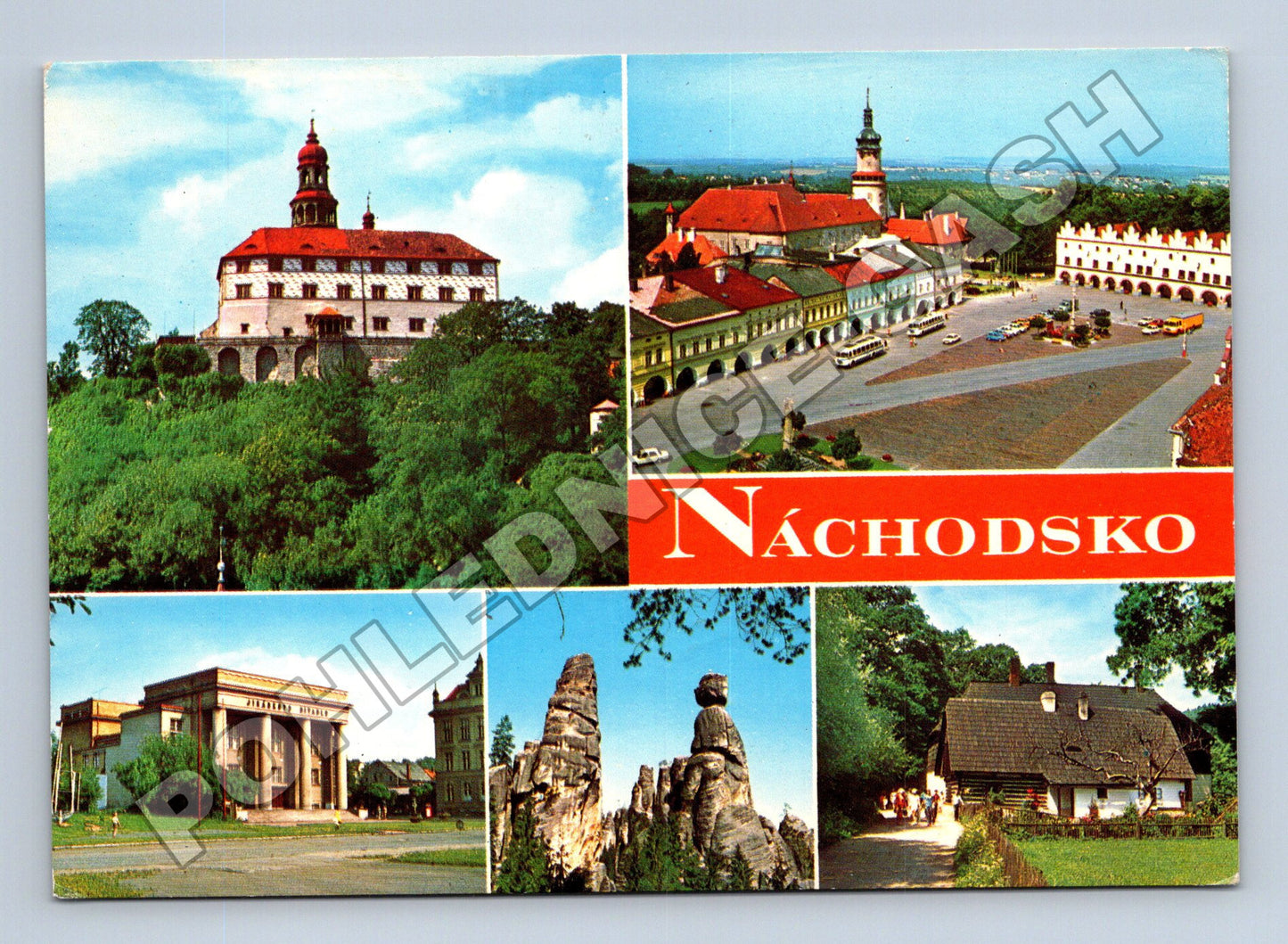 Pohlednice Náchodsko více motivů (M36873)
