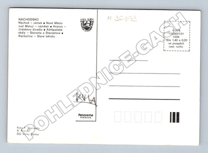 Pohlednice Náchodsko více motivů (M36873)