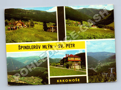 Pohlednice Špindlerův Mlýn Sv. Petr Krkonoše 1964 (M36887)