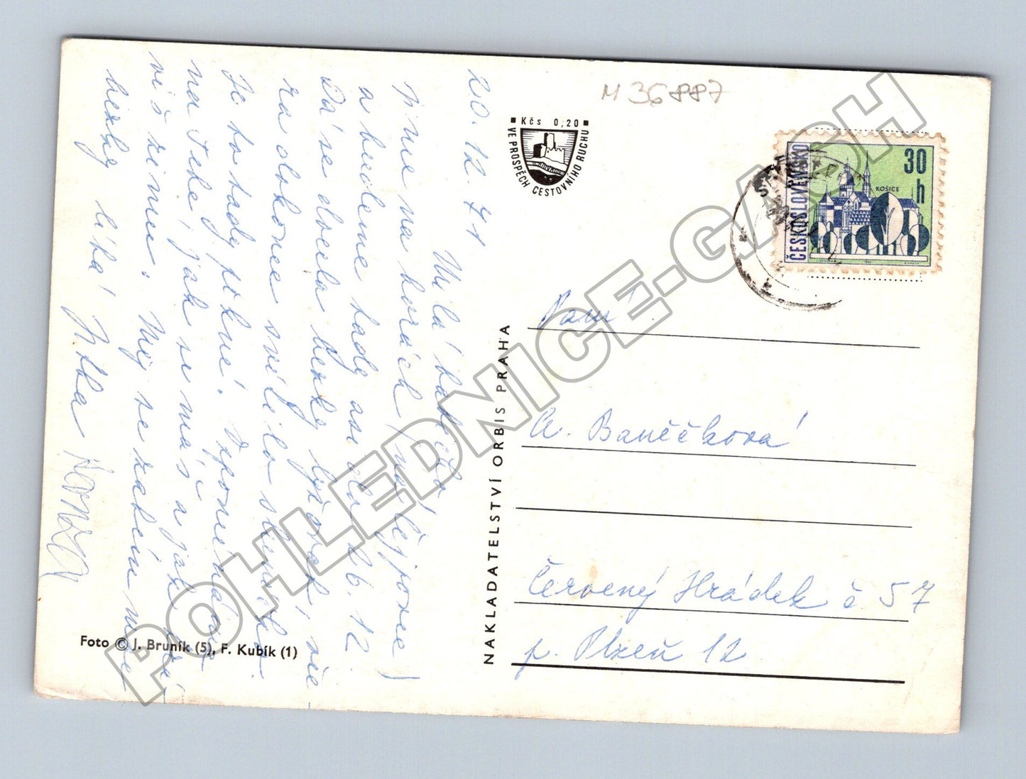 Pohlednice Špindlerův Mlýn Sv. Petr Krkonoše 1964 (M36887)