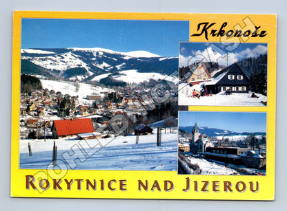 Pohlednice Rokytnice nad Jizerou Krkonoše zima 2002 (M36894)