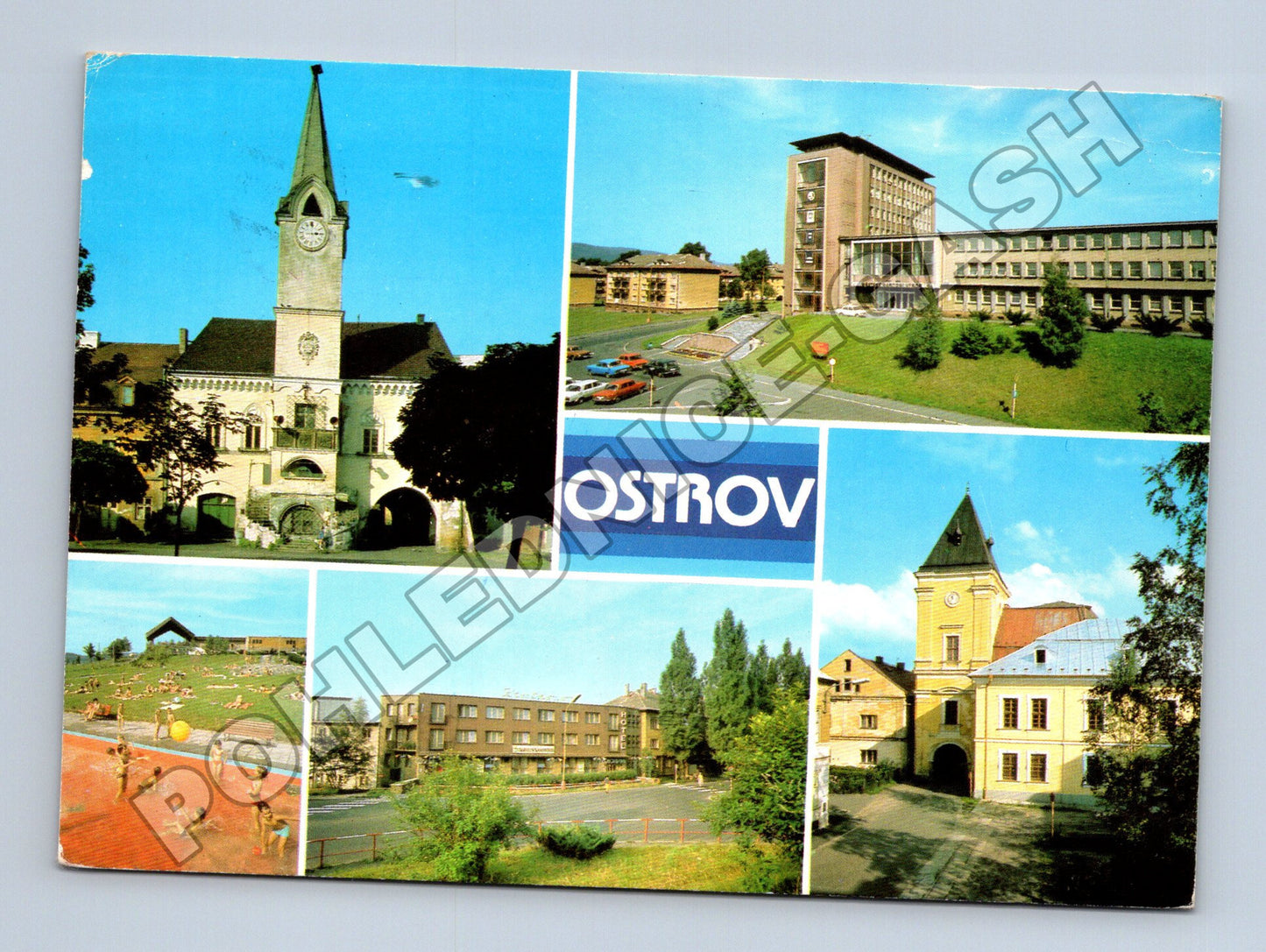 Pohlednice Ostrov multi-pohledy (M36920)