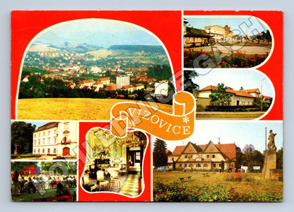 Pohlednice Vizovice multiple views 1994 (M36924)