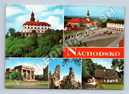 Pohlednice Náchodsko více motivů 1986 (M36925)