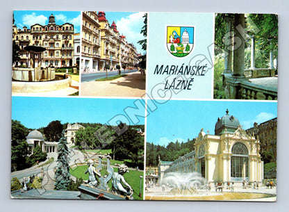 Pohlednice Mariánské Lázně památky 1989 (M36935)