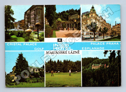 Pohlednice Mariánské Lázně více motivů 1968 (M36942)
