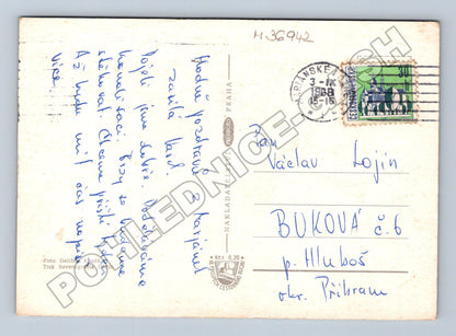 Pohlednice Mariánské Lázně více motivů 1968 (M36942)
