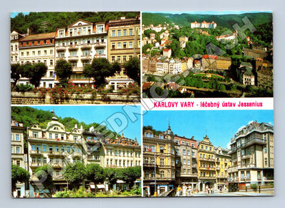 Pohlednice Karlovy Vary Léčebný ústav Jessenius 1975 (M36953)