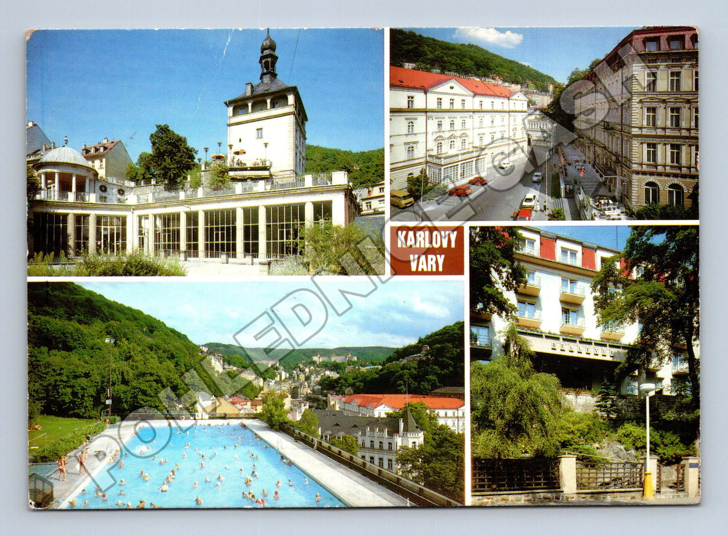 Pohlednice Karlovy Vary různé motivy (M36955)