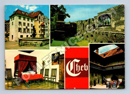 Pohlednice Cheb Špalíček, hrad a muzeum (M36957)