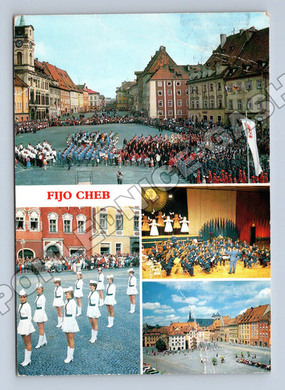 Pohlednice Cheb FIJO festival 1989 (M36958)