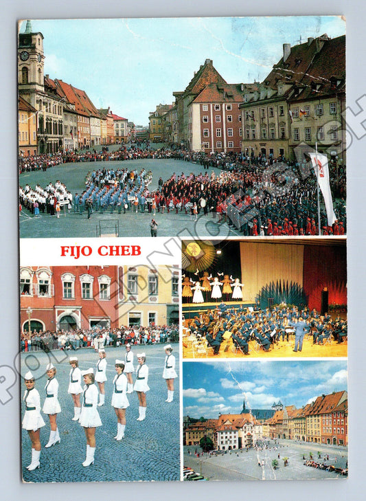 Pohlednice Cheb FIJO festival 1989 (M36958)