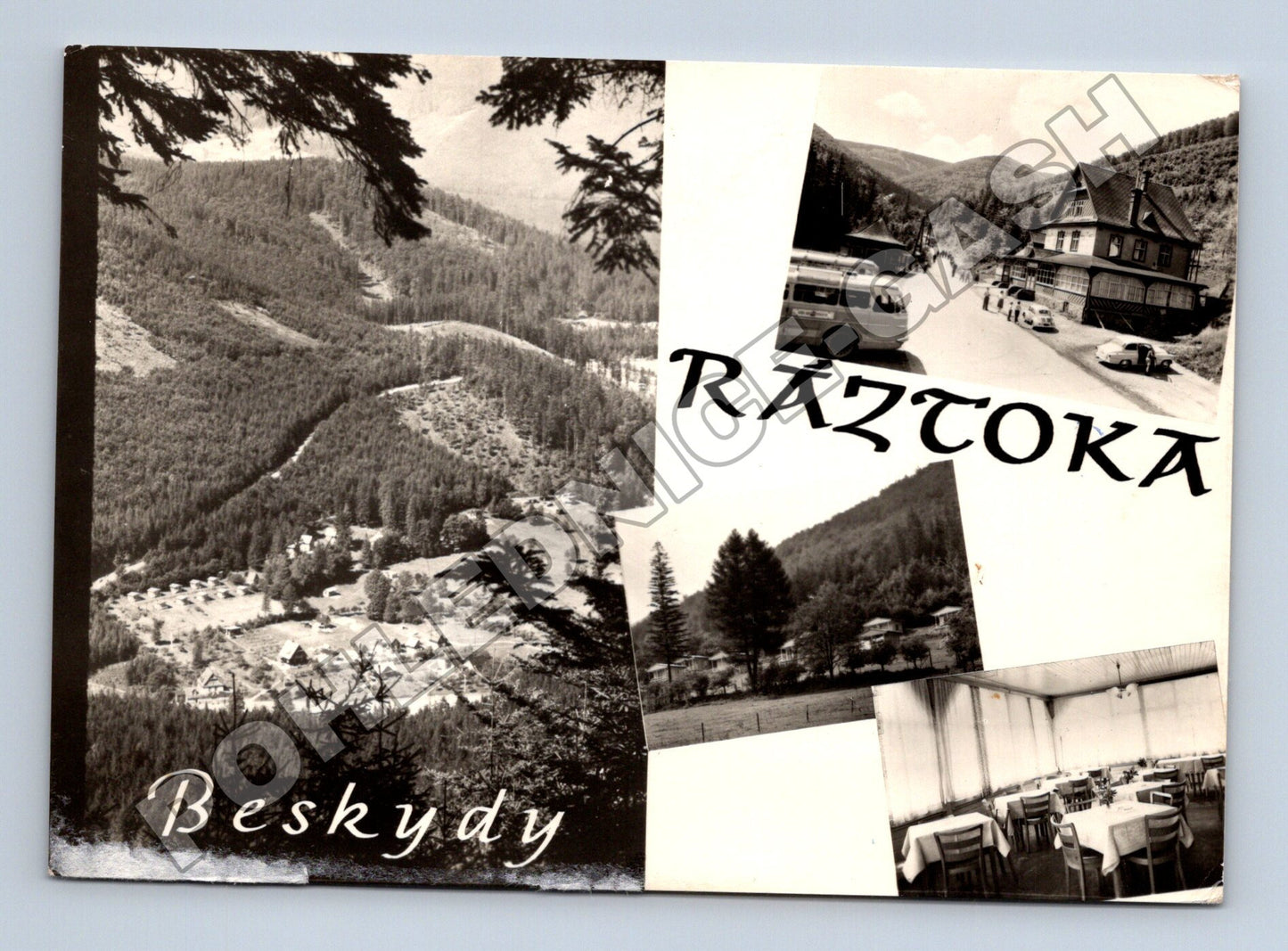 Pohlednice Beskydy Ráztoka 1970 (M36970)