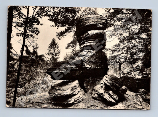 Pohlednice Tiské stěny Skalní útvar Bota 196x (M36976)