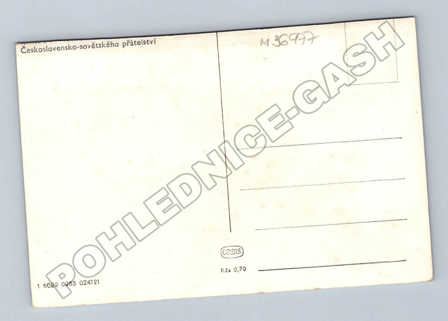 Pohlednice Lidé průvod Československo-sovětské přátelství (M36977)