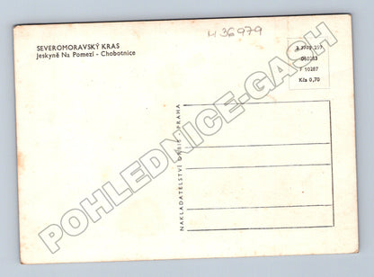 Pohlednice Severomoravský kras Jeskyně Na Pomezí (M36979)