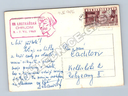 Pohlednice Chrudim XII. Loutkářská Chrudim 1963 (M36986)