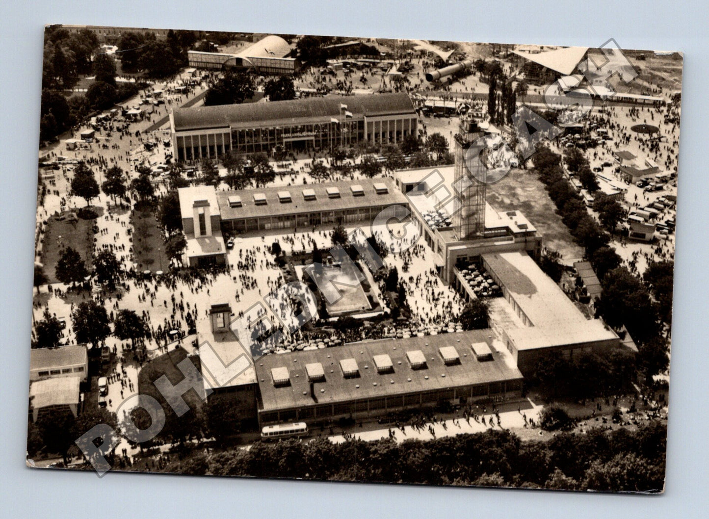 Pohlednice Brno Mezinárodní veletrh letecký pohled 1966 (M36999)