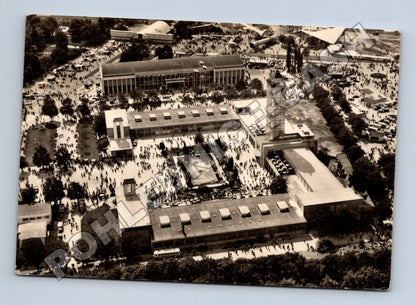 Pohlednice Brno Mezinárodní veletrh letecký pohled 1966 (M36999)