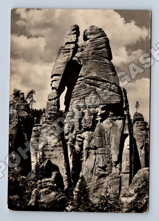 Pohlednice Adršpašské skály skalní město 1955 (M37002)
