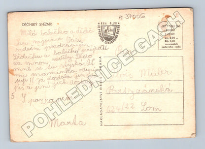 Pohlednice Děčínský Sněžník rozhledna zima (M37006)