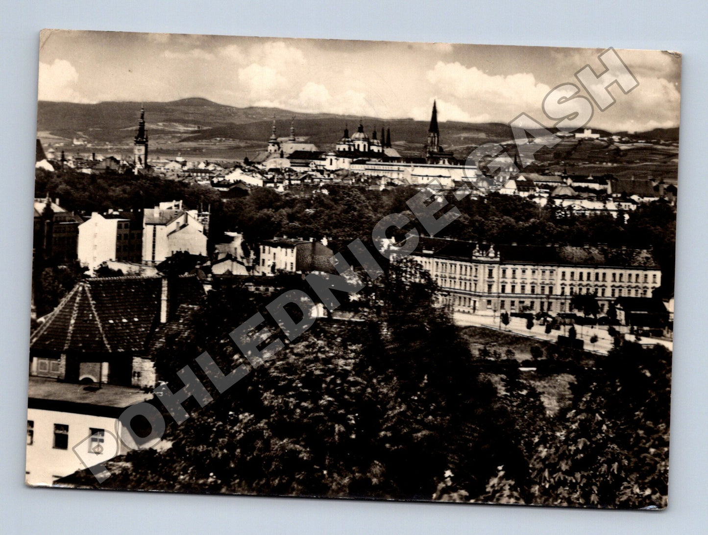Pohlednice Olomouc panorama města 1959 (M37017)