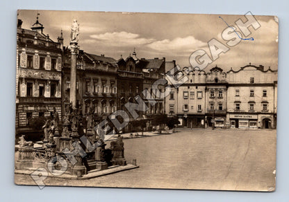 Pohlednice Pardubice Perštýnovo náměstí 1954 (M37020)