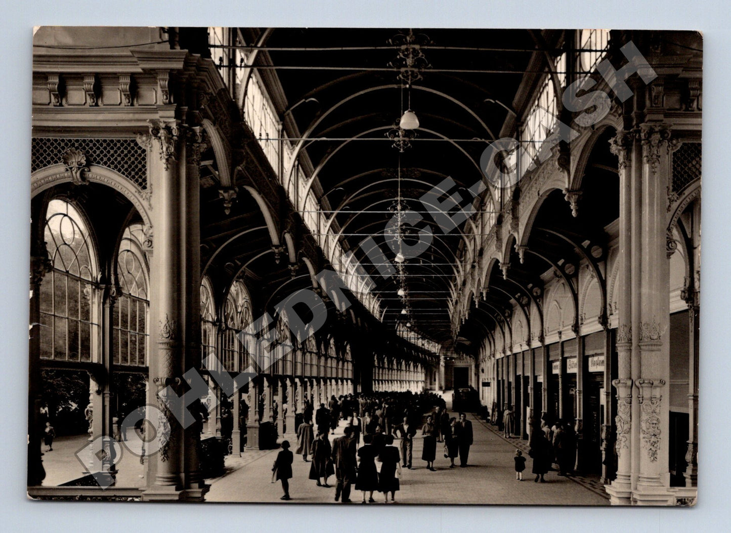 Pohlednice Mariánské Lázně Kolonáda Maxima Gorkého 1930 (M37027)