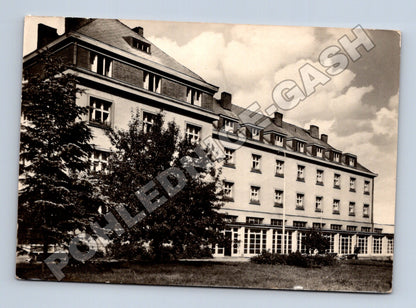 Pohlednice Lázně Bohdaneč budova 1952 (M37030)