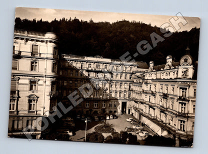 Pohlednice Karlovy Vary Grandhotel Cedok-Moskva 1958 (M37033)
