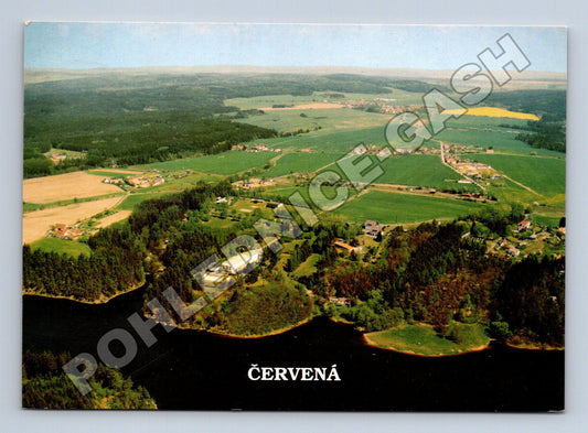 Pohlednice Červená letecký pohled 2001 (M37041)
