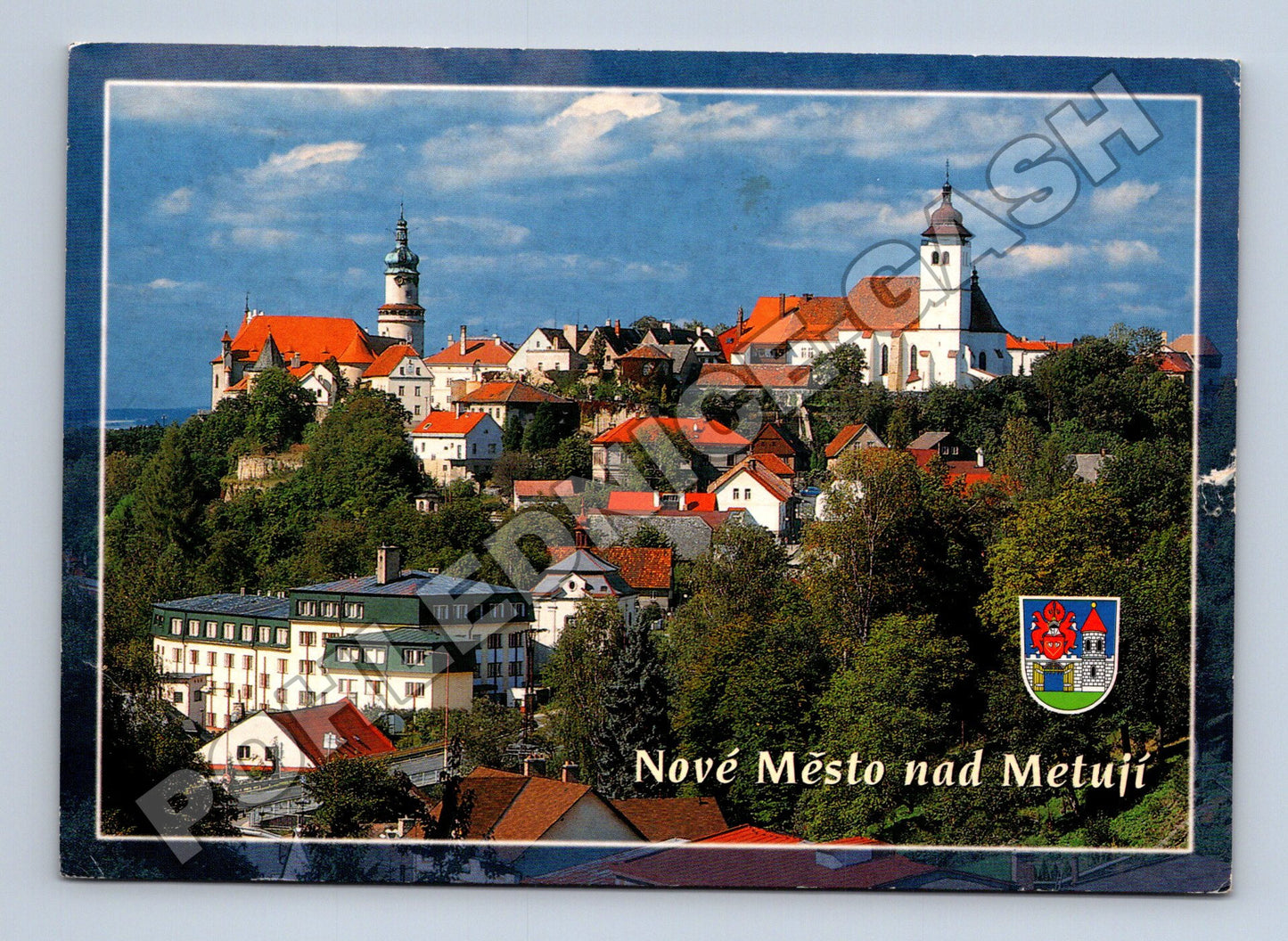Pohlednice Nové Město nad Metují panorama (M37043)