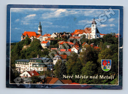 Pohlednice Nové Město nad Metují panorama (M37043)